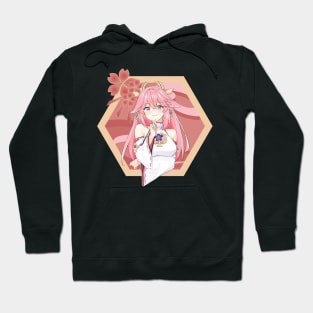 Yae Miko -Genshin Impact Hoodie